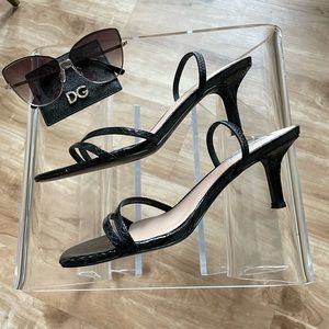 Steve Madden Black Sandals